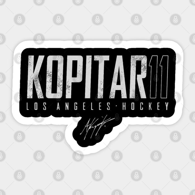 Anze Kopitar Los Angeles Elite Sticker by TodosRigatSot